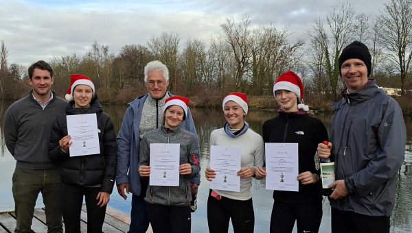 Nikolausrudern und Siegesfeier 