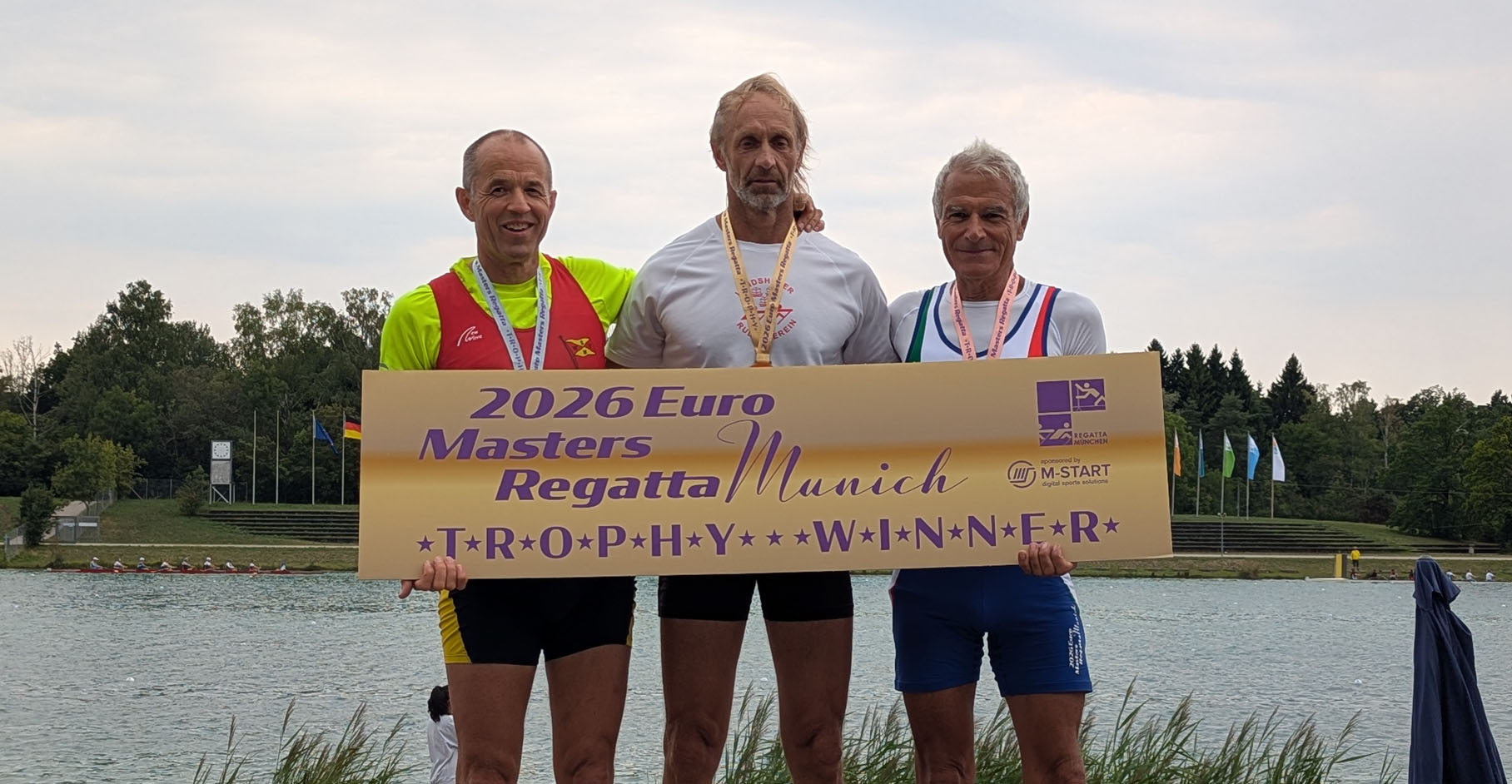 Sechs Siege auf olympischem Wasser: Landshuter Masters glänzen bei den Euro Masters 2026